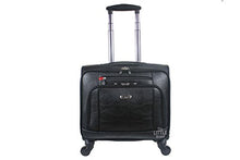 Wheeled Laptop Briefcase Business Office Bag Laptop Trolley Case Pilot Case Travel Cabin Bag 814