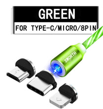 3 in 1 Magnetic Luminous Phone Charging Cable