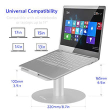 10Q Laptop Stand Compatible with All Laptop including HP, Lenovo, Dell,Samsung, Apple Air and Mac Pro for Work, School and DJ stands.