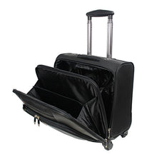 Wheeled Laptop Briefcase Business Office Bag Laptop Trolley Case Pilot Case Travel Cabin Bag 814