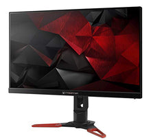 Acer Predator XB271HUbmiprz 27 Inch WQHD Gaming Monitor, (IPS Panel, G-Sync, 165 Hz (OC), 4 ms, ZeroFrame, DP, HDMI, USB Hub, Height Adjustable Stand) Black/Red