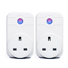 2 Pcs Wi-Fi Smart Plug Alexa - Horsky Remote Control Switch Socket Controlling Lights and Appliances by Phone Working with Amazon Echo