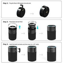 (Echo Dot Speaker) Smatree Portable Speaker with 10200 mAh Battery for Echo Dot 2nd Generation ("Alexa" unlimited)-Echo Dot Not Included