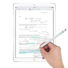 CiSiRUN Stylus Pen Compatible with Apple pencil Touch Screen Pen Capacitive Rechargeable Styli with 1.5mm Ultra Fine Tips Compatible with iPads/Tablets/iPhones/Samsung/Lenovo/LG&HTC with Two Caps