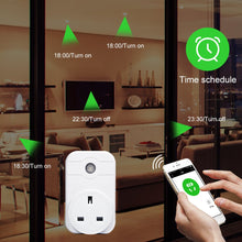 2 Pcs Wi-Fi Smart Plug Alexa - Horsky Remote Control Switch Socket Controlling Lights and Appliances by Phone Working with Amazon Echo