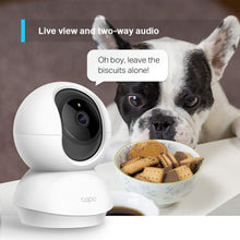 TP-Link Baby Monitor, Security Camera, Indoor CCTV, 360°rotational views, Works with Alexa&Google Home, No Hub Required, 1080p, 2-Way Audio, Night Vision, SD Storage, Free Tapo Camera App(Tapo C200)