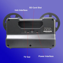 Winait 5"&3" Reel 8mm Roll Film & Super8 Roll Film Digital Film Video Scanner