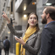 POCKETALK Language Translator Device White - Portable Two-Way Voice Interpreter - Built-in Mobile Data (eSIM)