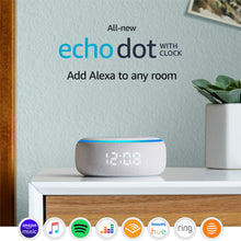 All-new Echo Dot (3rd generation) | Smart speaker with clock and Alexa, Sandstone fabric