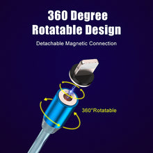 3 in 1 Magnetic Luminous Phone Charging Cable