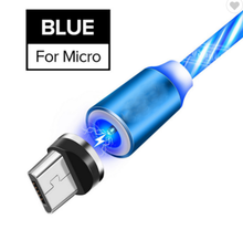 3 in 1 Magnetic Luminous Phone Charging Cable