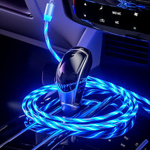 3 in 1 Magnetic Luminous Phone Charging Cable