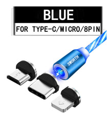 3 in 1 Magnetic Luminous Phone Charging Cable