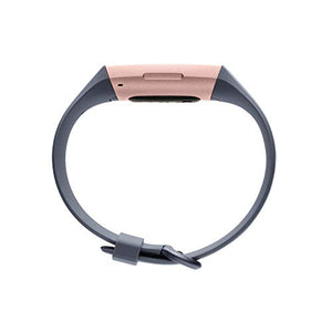 Fitbit Charge 3 Advanced Health & Fitness Tracker - Rose-Gold/Grey, One Size