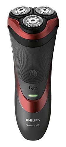 Philips Series 3000 Wet & Dry Men's Electric Shaver with Pop-up Trimmer - S3580/06 (UK 2-Pin Bathroom Plug)