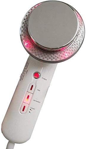La goodwind Ultrasonic Body Skin Massager Fat Removal Machine 3-in-1 Vibration Electric EMS Therapy Slimming & Shaping Body Care Massage Beauty Skin Care Device (White)