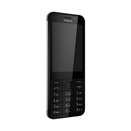 Nokia 230 UK SIM-Free Mobile Phone - Dark Silver