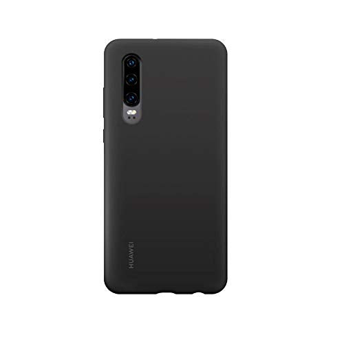 Huawei P30 Silicone Case Cover - Black