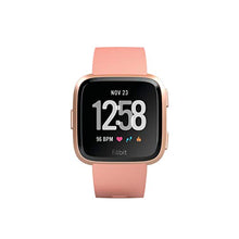 Fitbit Versa Health and Fitness Smartwatch, Peach, One Size
