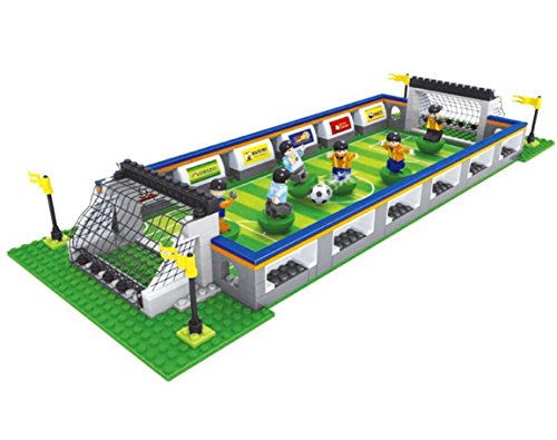 football set with 6 player mini figures by Ingenious Toys #25591