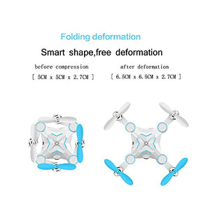 RC Drone, KINGBOT Mini Foldable RC Drone with HD 720P Camera FPV VR Wifi RC Quadcopter Remote Control Helicopter