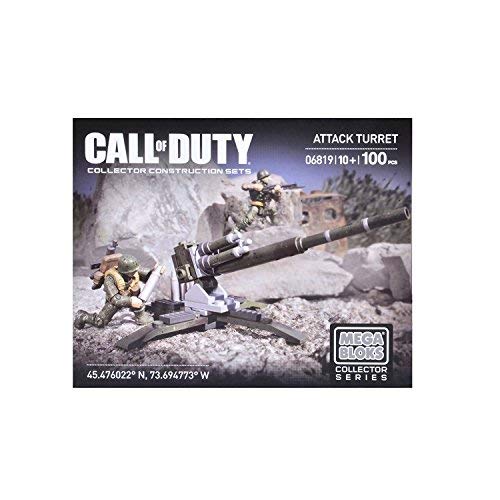 Mega Bloks CYR81 - Call of Duty - Attack Turret - Legends 100 Piece Collector Series Construction Set