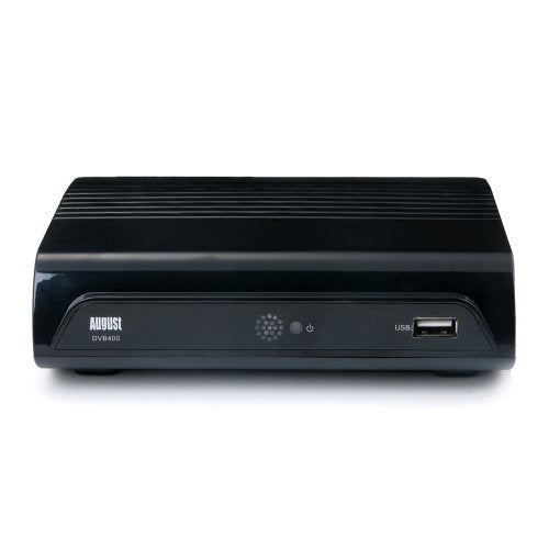 HD Freeview Set Top Box – August DVB400 -  Watch, Record, Play and Pause Live TV in 1080p High Definition  - SCART and HDMI AV Out for Old and New Televisions