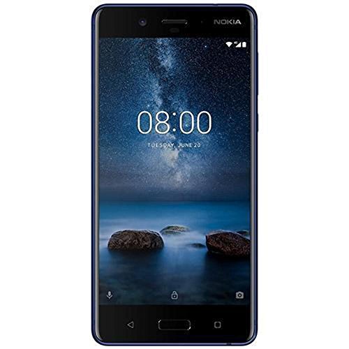Nokia 8 glossy blue 128 GB Android 7.1 Smartphone