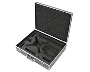HMF 18301-02 Carrying Case, Transportation Box with Foam suitable for X5C , X5SC , X5 Syma Drone, fits up to 5 Batteries, 42,5 x 33,5 x 11,5 cm, black