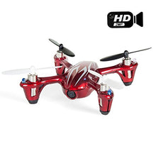 Hubsan X4 H107C Upgraded 2.4G 4CH RC Quadcopter With Camera RTF (2MP Camera, Red+White)