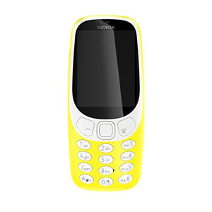 Nokia 3310 UK-SIM Free Feature Phone Glossy Yellow