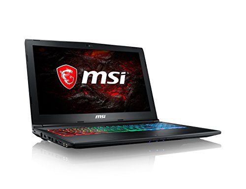 MSI GP62MVR 7RFX-880 Leopard Pro 15.6-Inch Full HD Gaming Laptop (Black) - (Core i7-7700HQ, 8GB RAM, 128GB SSD, 1TB HDD, GTX 1060 Graphics, Windows 10 Home)