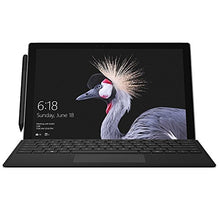 Microsoft Surface Pro 12.3-Inch PixelSense Tablet PC (Silver) with Black Type Cover - (Intel 7th Gen Core m3-7Y30 2.6GHz, 4GB RAM, 128GB SSD, Intel HD Graphics 615, 2017 Model, Windows 10 Pro)