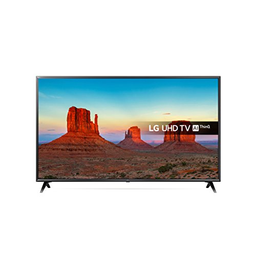 LG 43UK6300PLB 43-Inch UHD 4K HDR Smart LED TV with Freeview Play - Black (2018 Model)