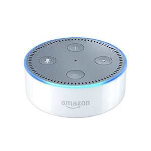Amazon Echo Dot (2nd Generation) – Smart Speaker with Alexa – White