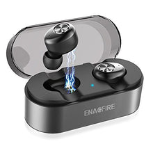 ENACFIRE E18 Bluetooth 5.0 Wireless Headphones 15H Playtime 3D Stereo Sound True Wireless Earphones Earbuds with Mic Grey