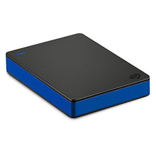 Seagate STGD4000400 4 TB Game Drive for PS4, USB 3.0 Portable 2.5 Inch External Hard Drive for PlayStation 4 - Black/blue