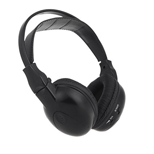 IR Universal Infrared Wireless Foldable Headphones for In-Car DVD Player Headrest head Phone Set Video Audio Listening Car headset