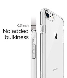 iPhone 8 Case, iPhone 7 Case, Spigen Ultra Hybrid [2nd Generation] - Reinforced Camera Protection Clear Case for Apple iPhone 7 (2016) / Apple iPhone 8 (2017) - Crystal Clear