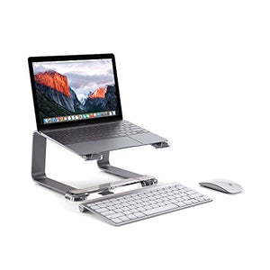 Griffin Elevator Computer Laptop Stand - Matte Space Grey/Clear