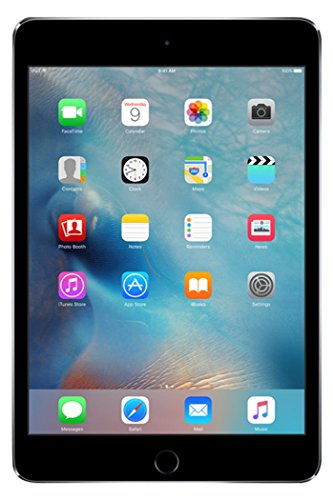 Apple iPad Mini 4 128gb 4G - Space Grey - Unlocked (Certified Refurbished)