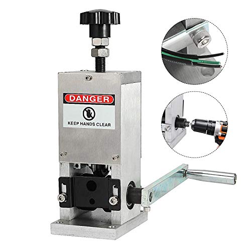 Copper Stripping Machine, Dyna-Living Portable Copper Wire Stripping Machine Multifunction Homeheld Cable Stripper Cutters for 1.5-25mm Copper Wire