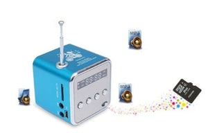Sudroid Micro SD Tf USB Mini Speaker Music Player Portable Fm Radio Stereo Pc Mp3 Multiple To Select