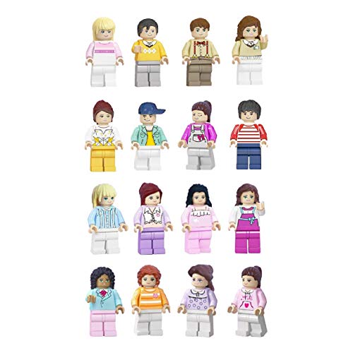 MINTOYS® Sweet Girl Mini Men Figures Cool Dude Sporty Girl & More - 16