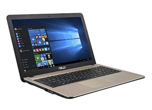 ASUS VivoBook X540NA 15.6 Inch HD Laptop (Chocolate Black) (Intel Celeron N3350U Processor, 4 GB RAM, 1 TB Hard Drive, Windows 10)