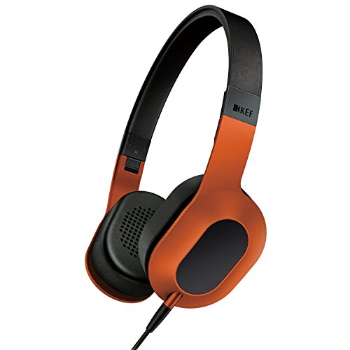 KEF M400 Over-Ear Hi-Fi Headphones - Sunset Orange