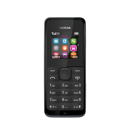 Nokia 105 UK Sim-Free Mobile Phone - Black