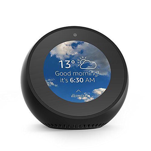 Amazon Echo Spot, Smart speaker and screen with Alexa - Black