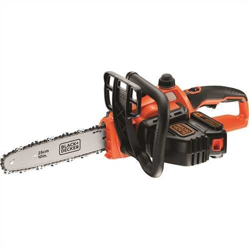 BLACK+DECKER 18V Cordless 25 cm Chainsaw with 2.0Ah Lithium Ion Battery