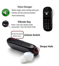 BM70 (BLACK) WORLD'S SMALLEST PHONE 2017 BY BLUETOOTH HEADSET-VOICE CHANGER--TINY-SMALL-KIDS TOY-BUTTON PHONE-SIM FREE-UNLOCKED-CHEAP- VERY SMALL AND COMPACT